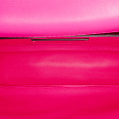 Small Nappa Lacquer Monochrome Roman Stud Satchel