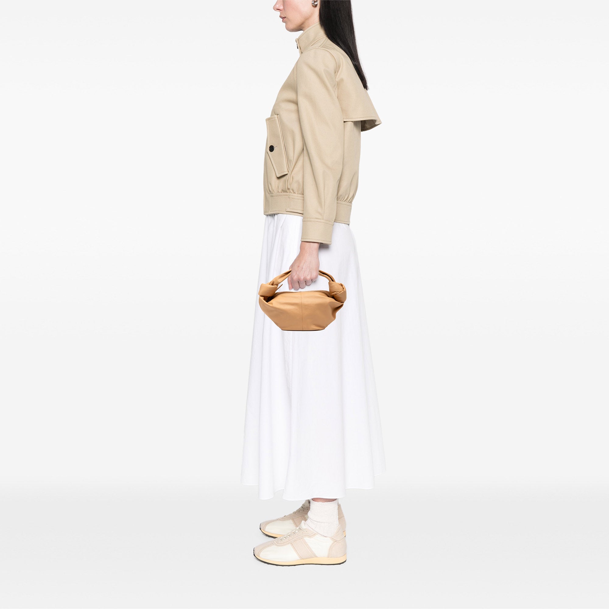 Mini Calfskin Double Knot Bag