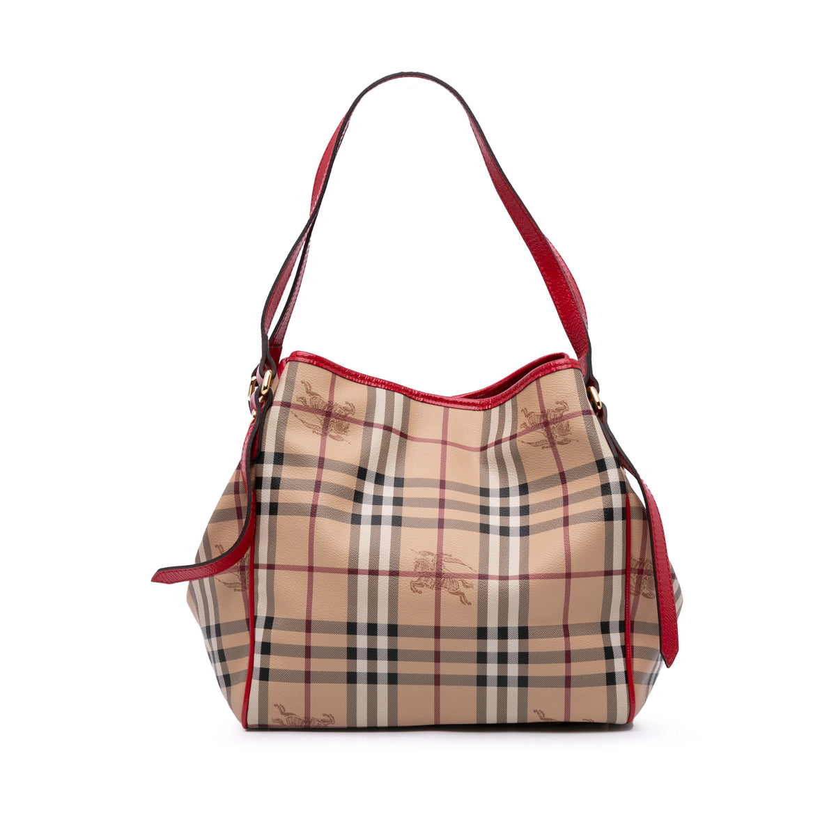 Small Haymarket Check Coated Canvas Canterbury Tote