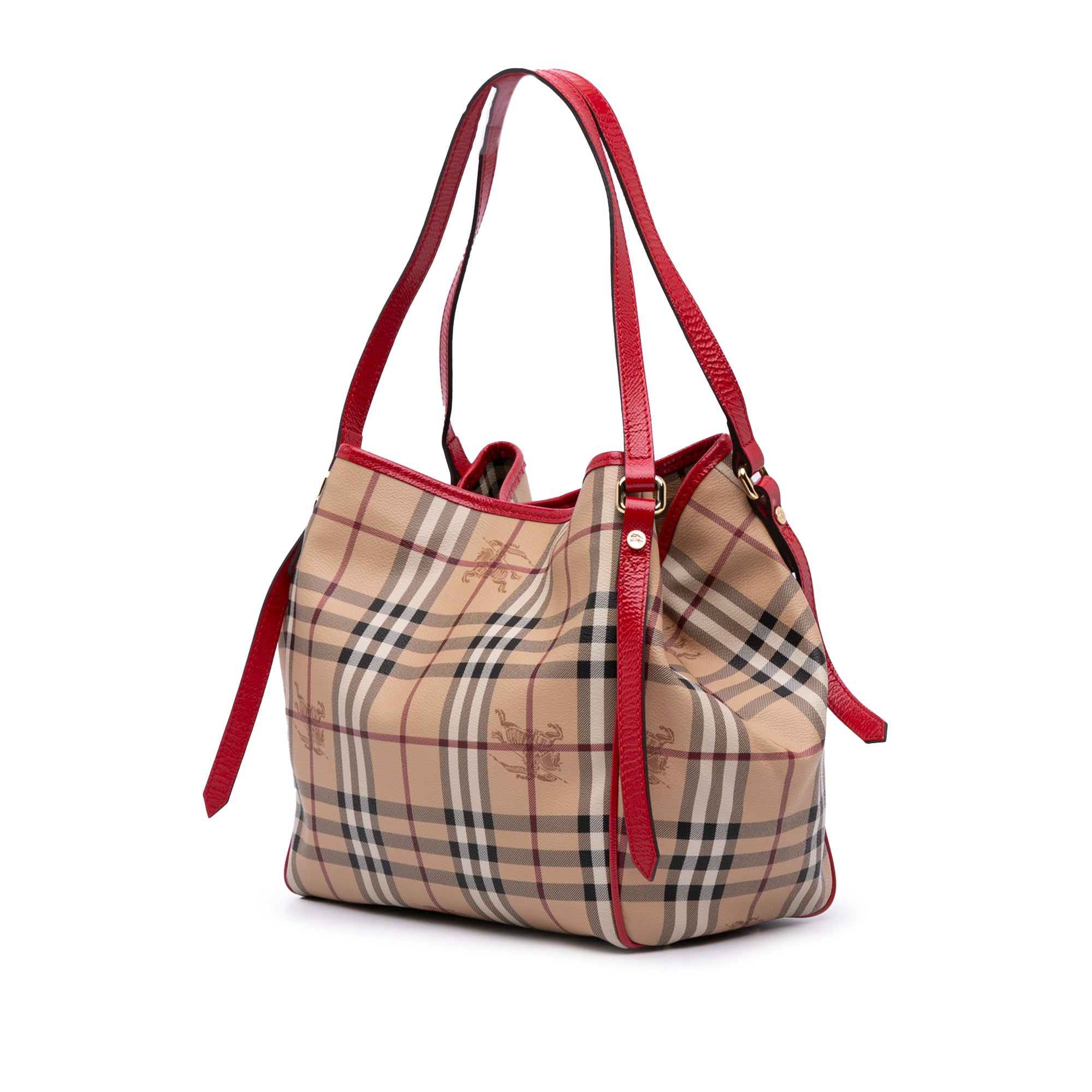 Small Haymarket Check Coated Canvas Canterbury Tote