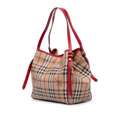 Small Haymarket Check Coated Canvas Canterbury Tote