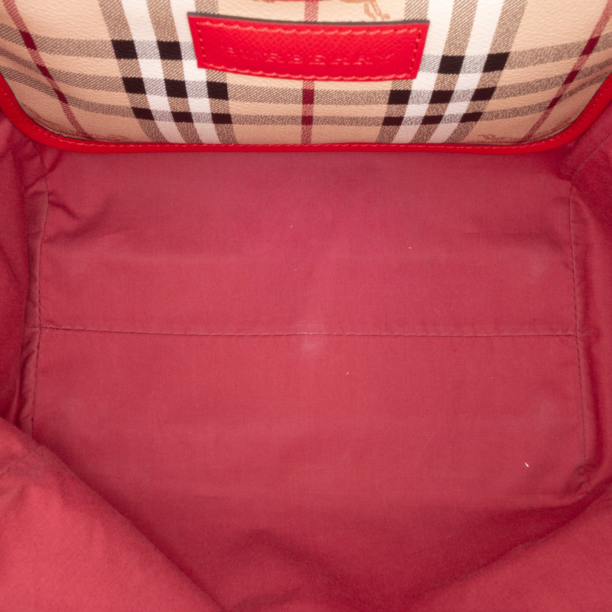 Small Haymarket Check Coated Canvas Canterbury Tote