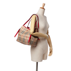 Small Haymarket Check Coated Canvas Canterbury Tote