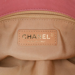 Quilted Calfskin CC Crown Flap