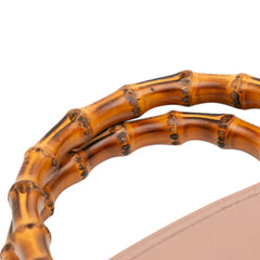 Medium Calfskin Bamboo Shopper Satchel