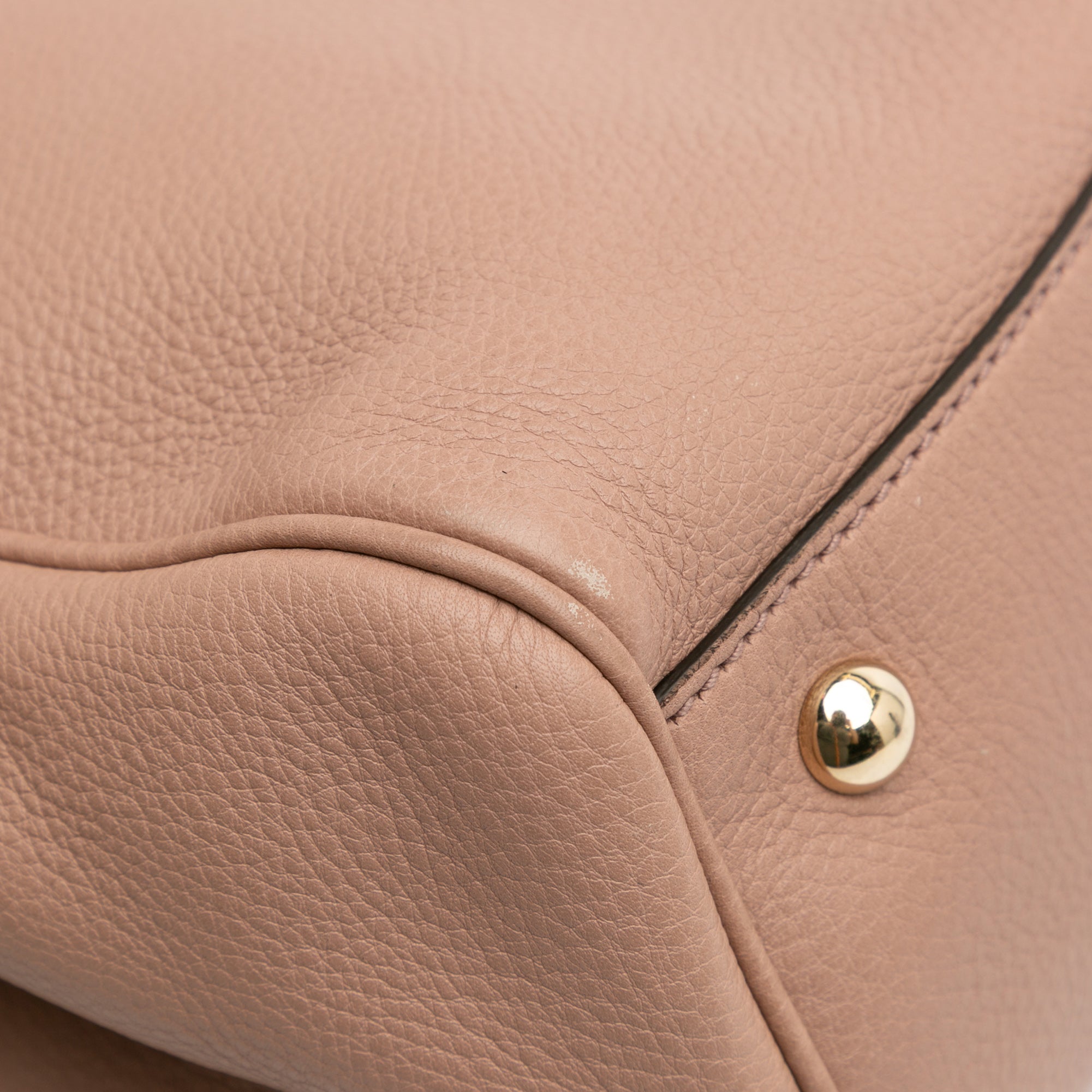 Medium Calfskin Bamboo Shopper Satchel