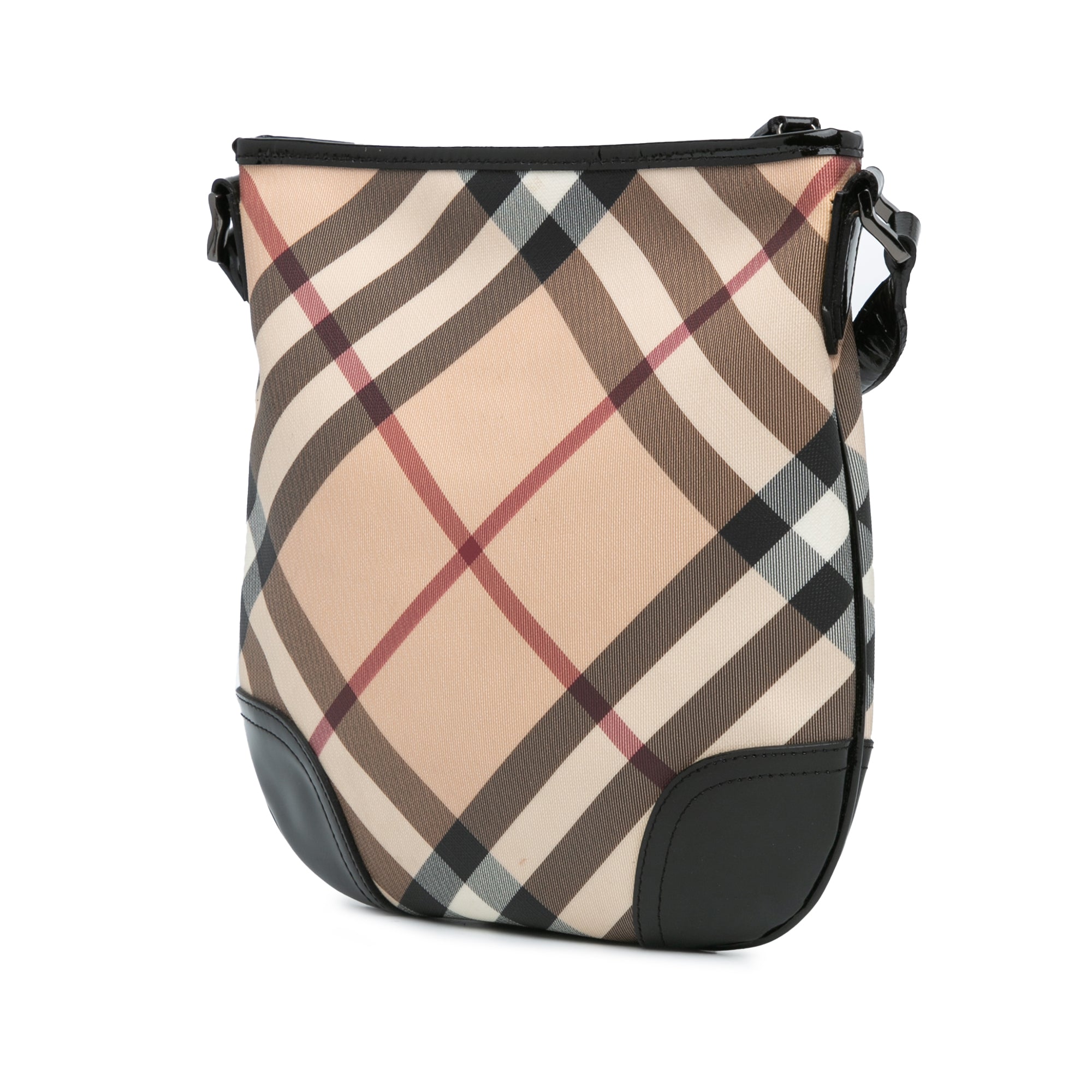 Supernova Check Coated Canvas Dryden Crossbody