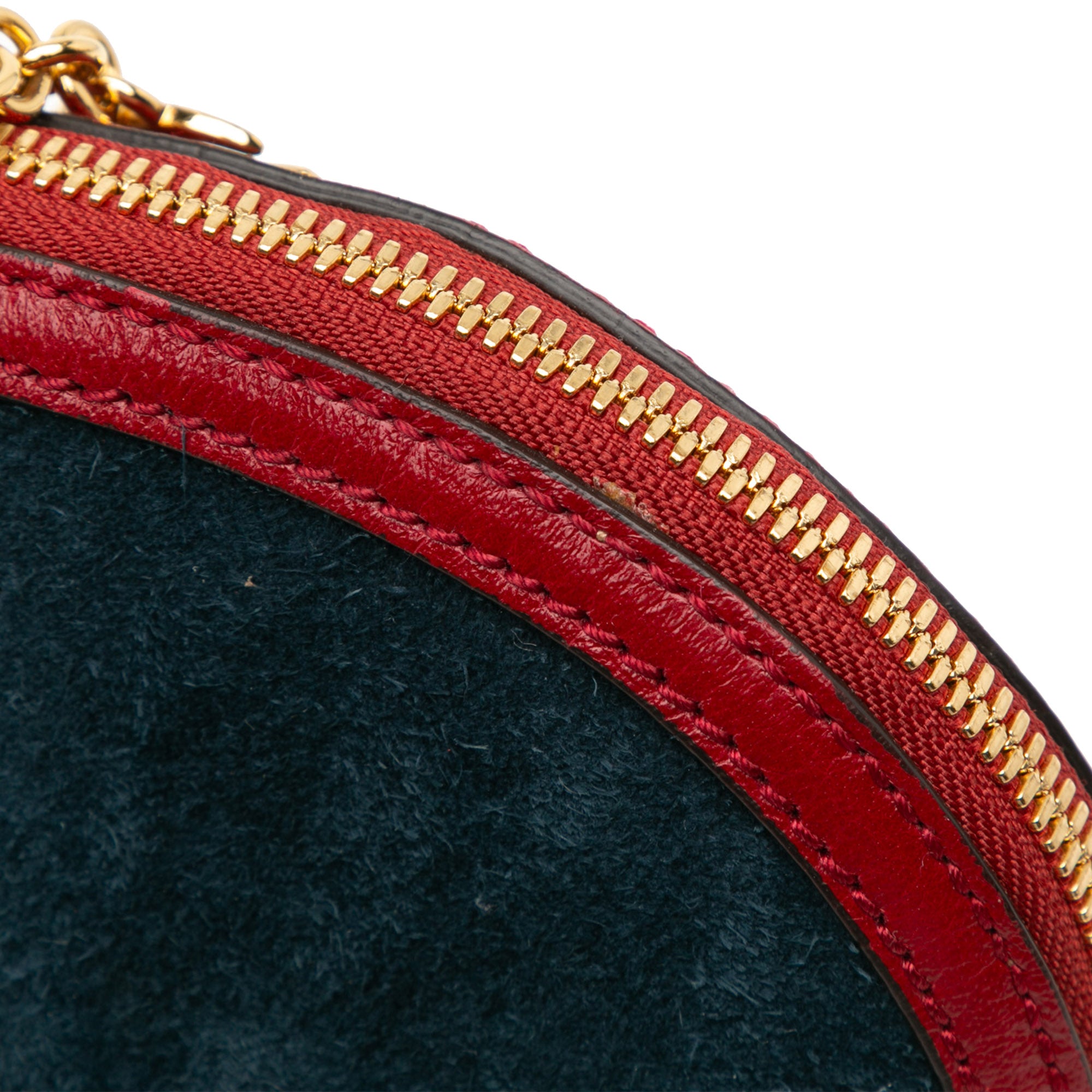 Small Suede Ophidia Dome Crossbody