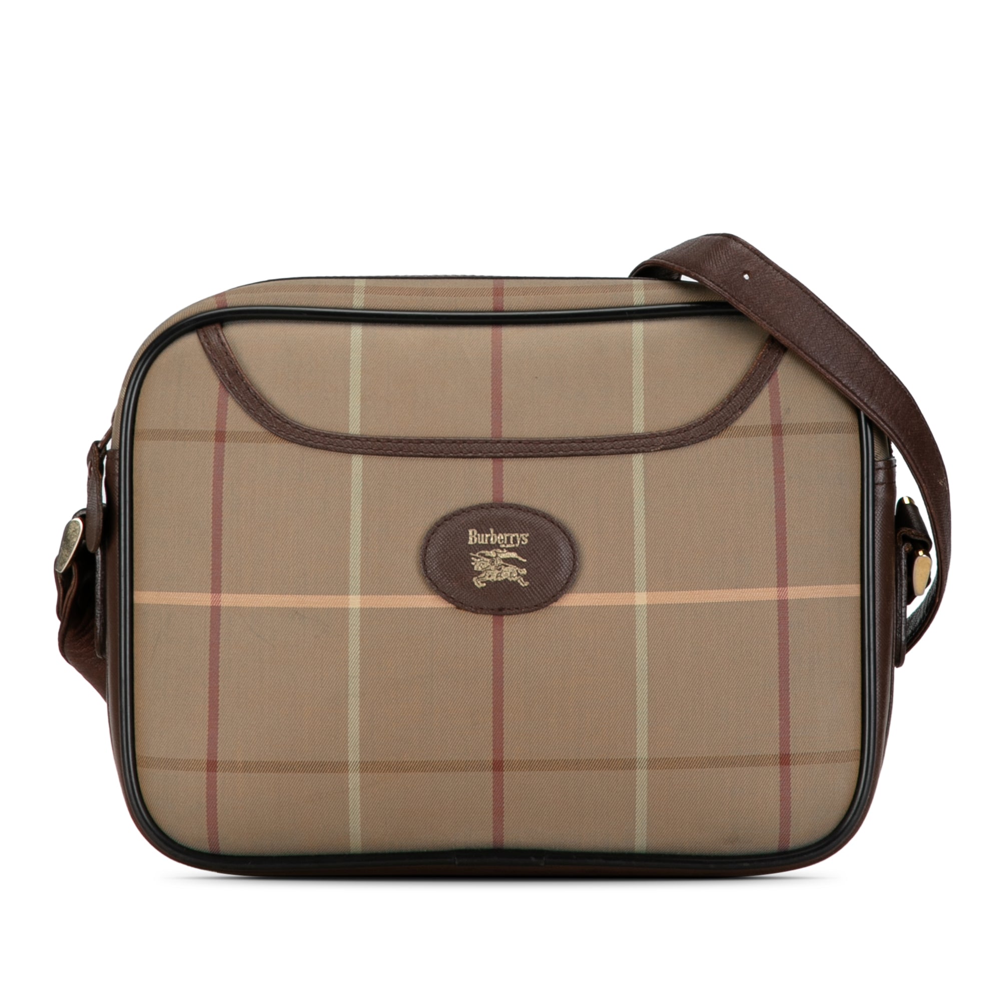 Vintage Check Canvas Crossbody_0