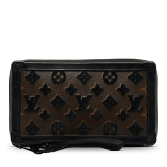 Monogram Tuffetage Soft Trunk Clutch