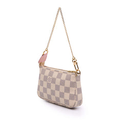 Damier Azur Christmas Birds Mini Pochette Accessoires