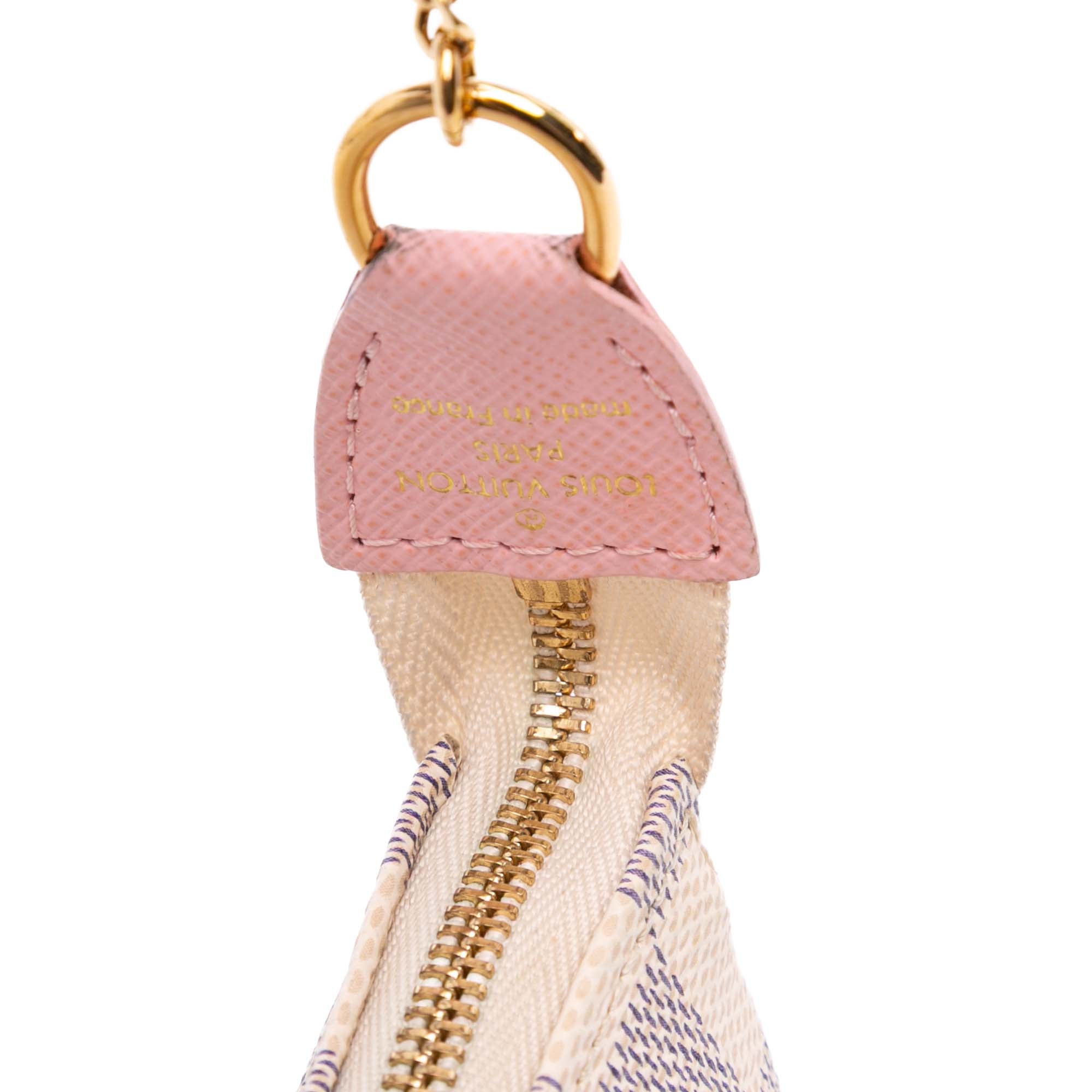 Damier Azur Christmas Birds Mini Pochette Accessoires