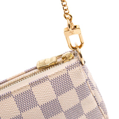 Damier Azur Christmas Birds Mini Pochette Accessoires