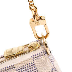Damier Azur Christmas Birds Mini Pochette Accessoires