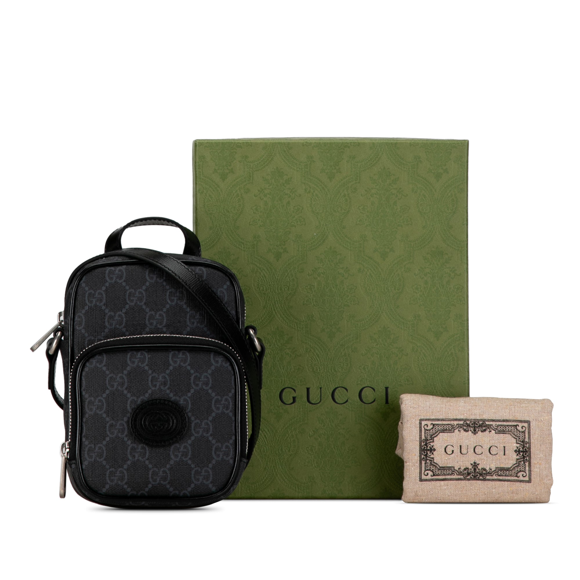 Mini GG Supreme Interlocking G Crossbody