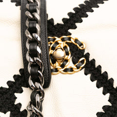 Medium Crochet Calfskin 19 Flap