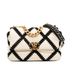 Medium Crochet Calfskin 19 Flap
