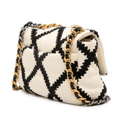 Medium Crochet Calfskin 19 Flap