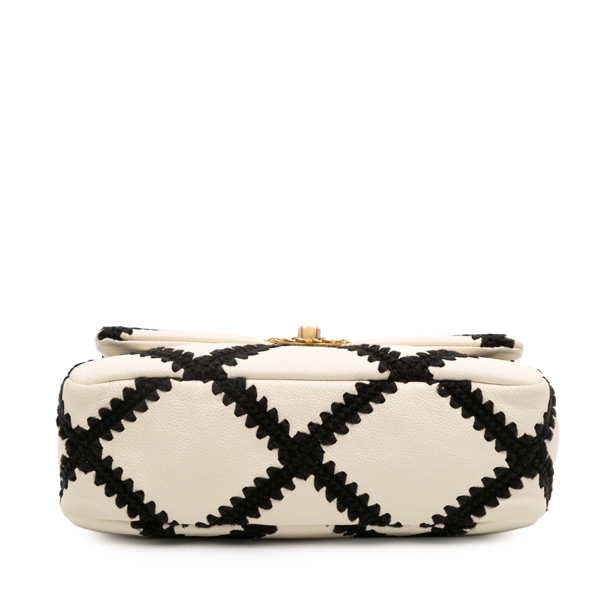 Medium Crochet Calfskin 19 Flap