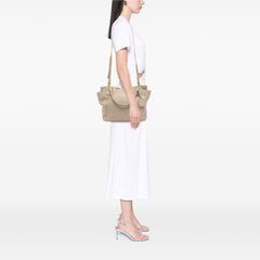 Vitello Daino Side Pocket Convertible Tote