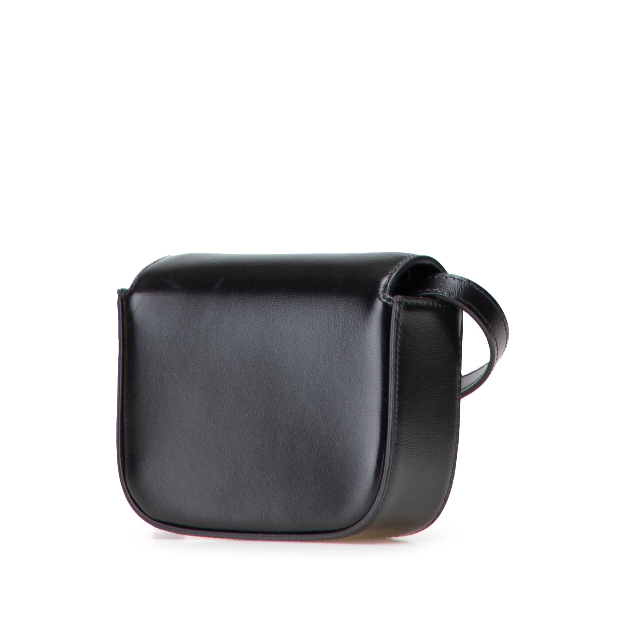 Mini Shiny Calfskin Triomphe Crossbody