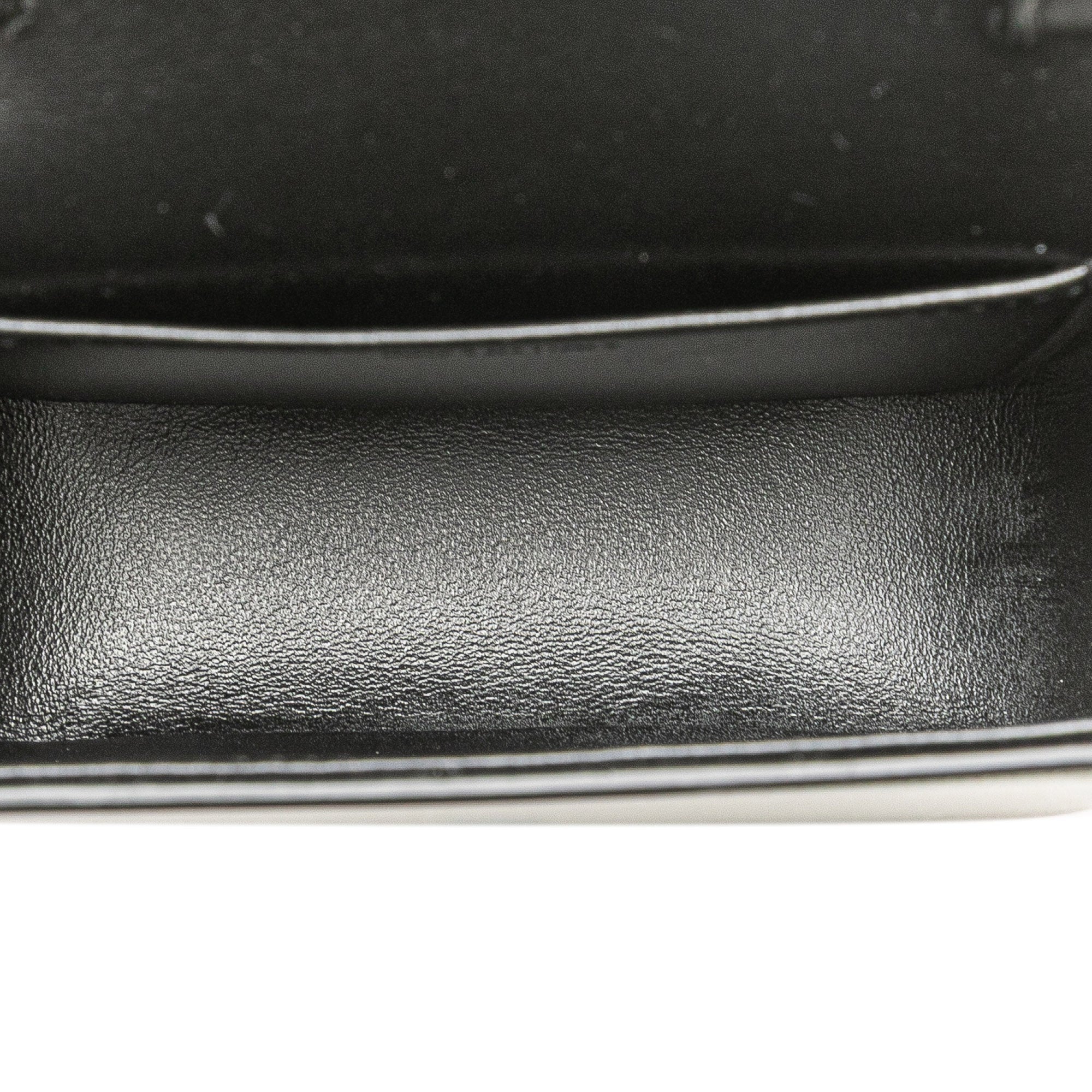 Mini Shiny Calfskin Triomphe Crossbody