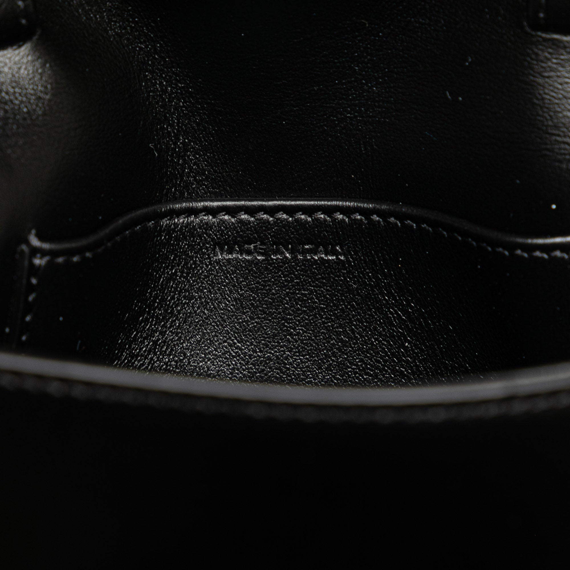 Mini Shiny Calfskin Triomphe Crossbody