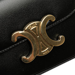 Mini Shiny Calfskin Triomphe Crossbody