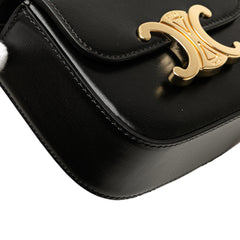 Mini Shiny Calfskin Triomphe Crossbody
