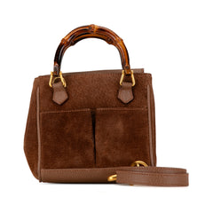 Mini Bamboo Suede Satchel_9