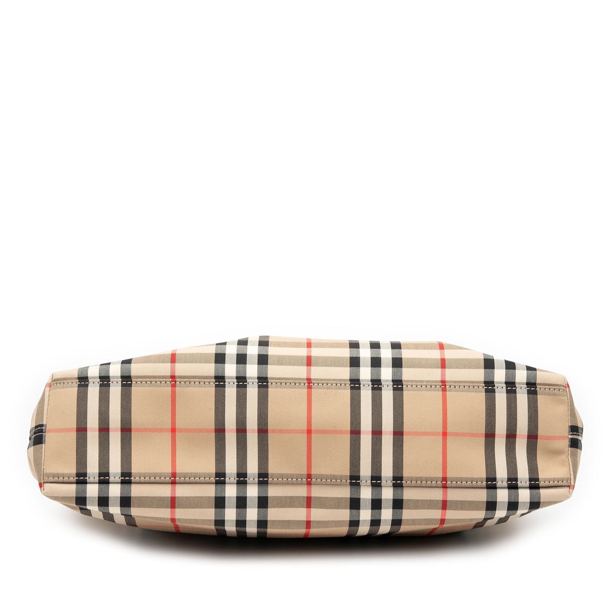 House Check Nylon Artie Satchel