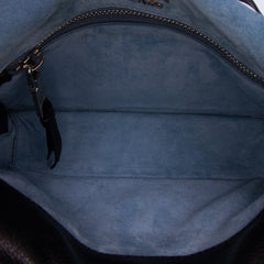 Glace Calfskin Studded Etiquette Flap