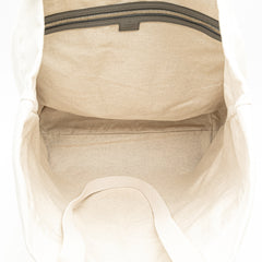 Canvas Embossed Logo Tote