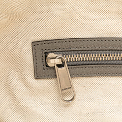 Canvas Embossed Logo Tote