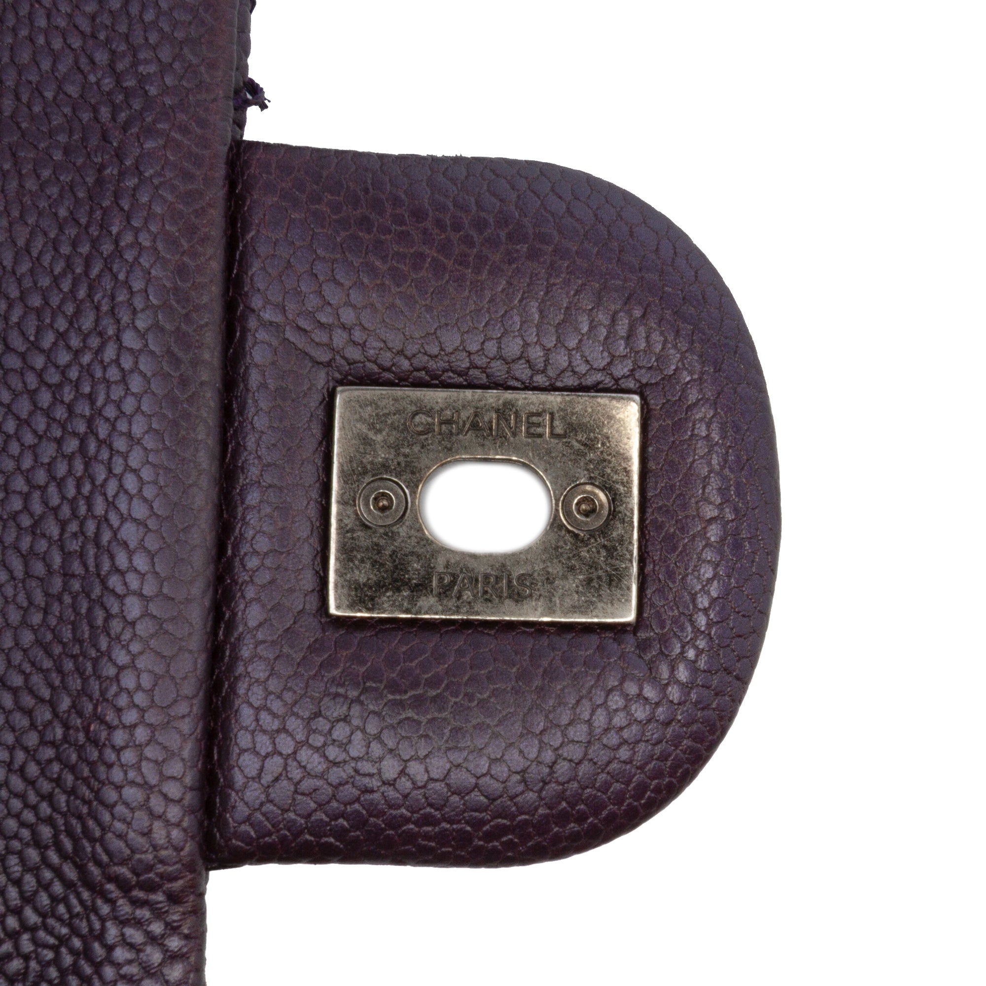 Jumbo Quilted Caviar Easy Flap