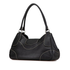 Vitello Daino Sound Lock Shoulder Bag