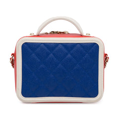 Small Tricolor Caviar CC Filigree Vanity Case_3