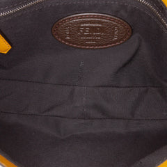 Leather Selleria Convertible Baguette Satchel