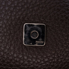 Leather Selleria Convertible Baguette Satchel