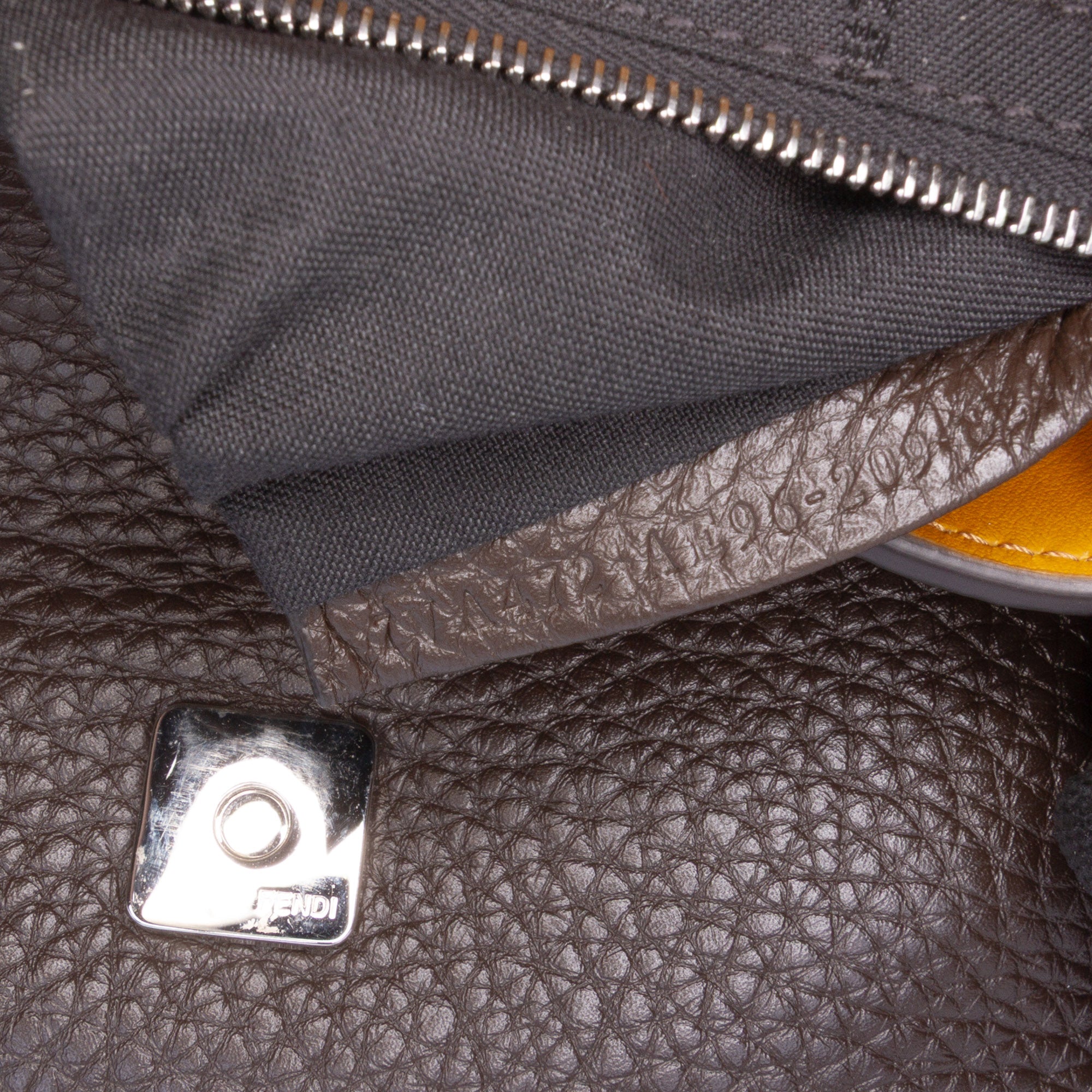 Leather Selleria Convertible Baguette Satchel