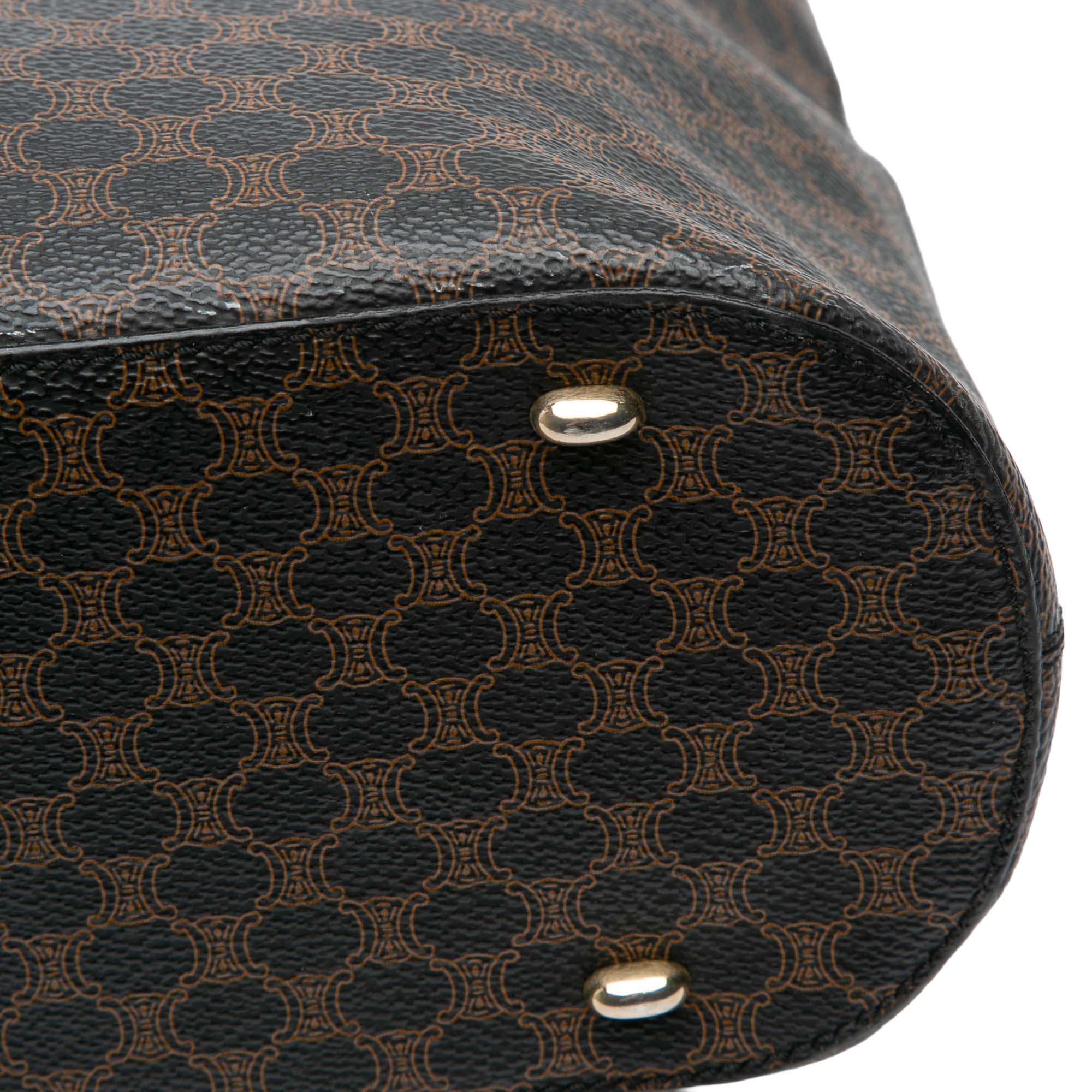 Macadam Coated Canvas Tote
