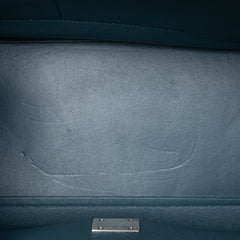 Medium Calfskin and Suede Trapeze Satchel