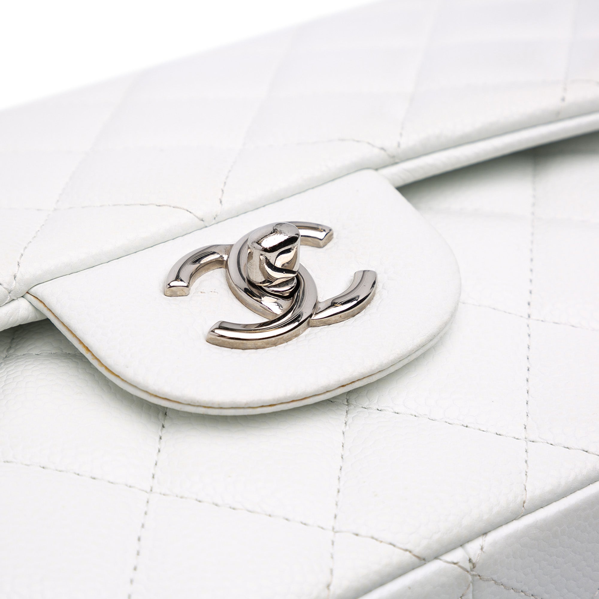 Jumbo Classic Caviar Double Flap