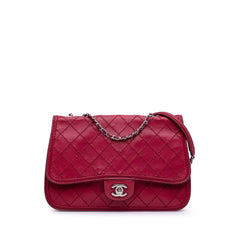 Medium Stitched Calfskin Citizen Flap