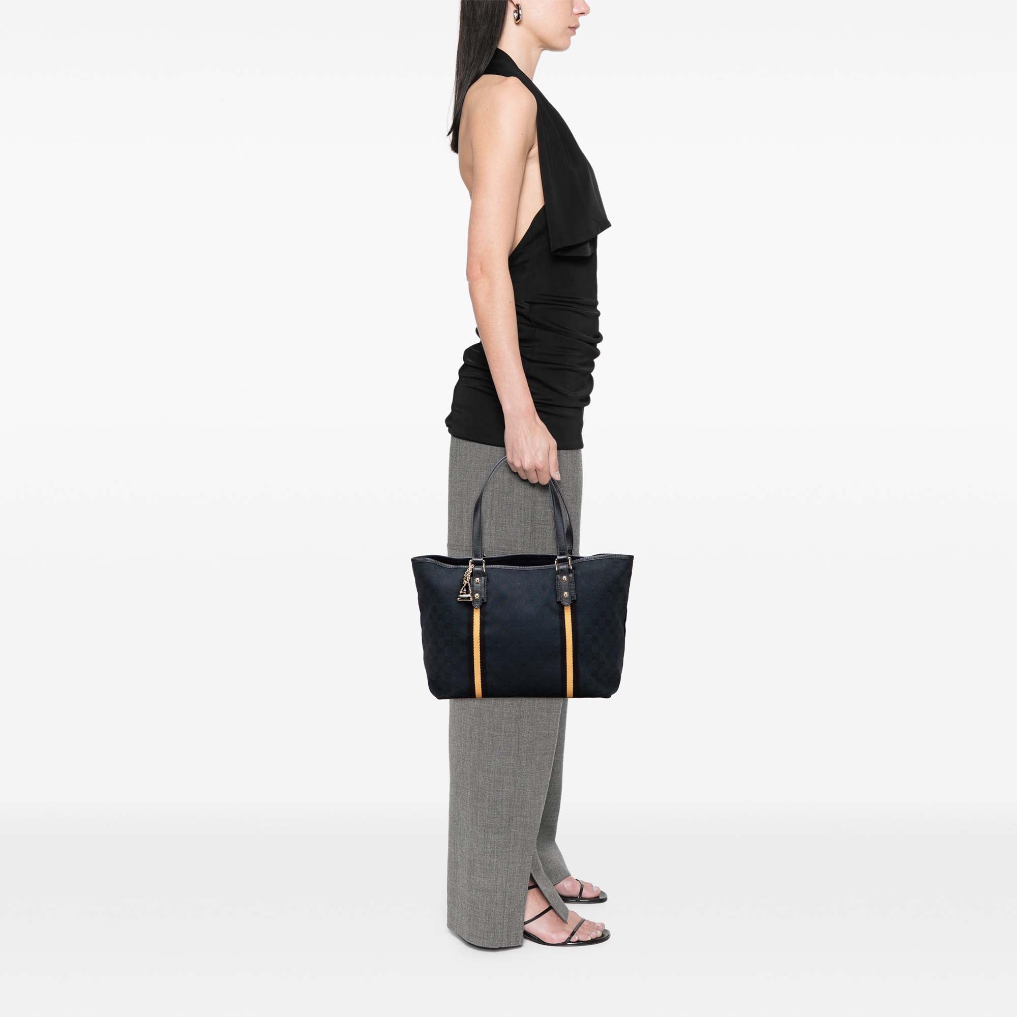 Large GG Canvas Jolicoeur Tote