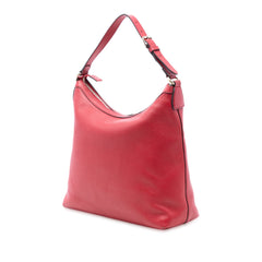 Leather GG Charm Tote