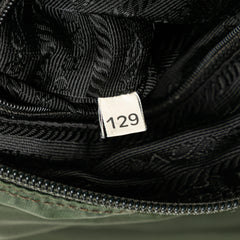 Tessuto Zip Buckle Messenger Bag