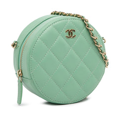 Quilted Lambskin Round Crossbody_1