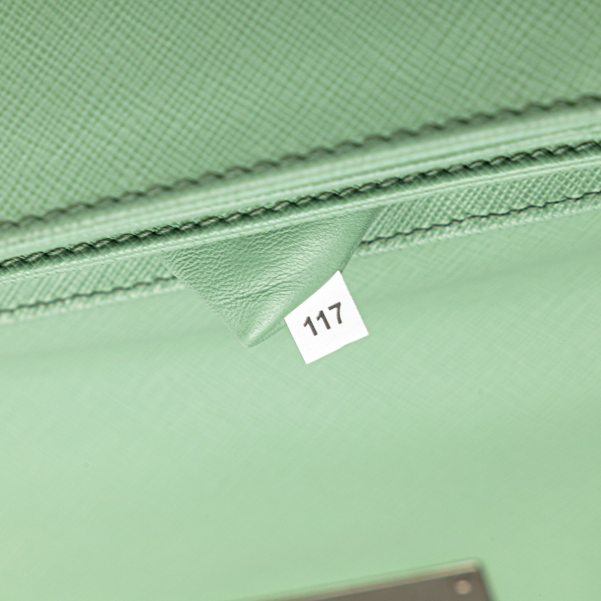 Saffiano Lux Chain Lock Flap