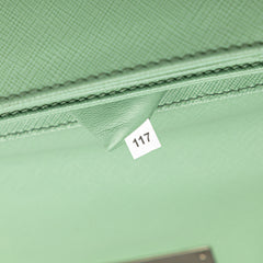 Saffiano Lux Chain Lock Flap